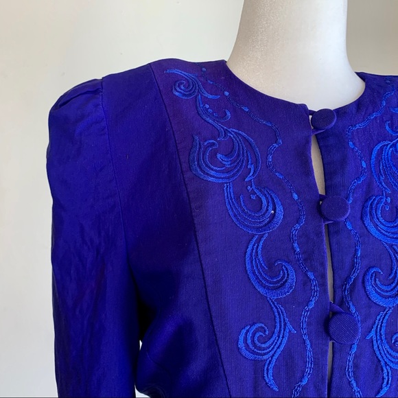 Vintage purple jacket - Picture 2 of 6